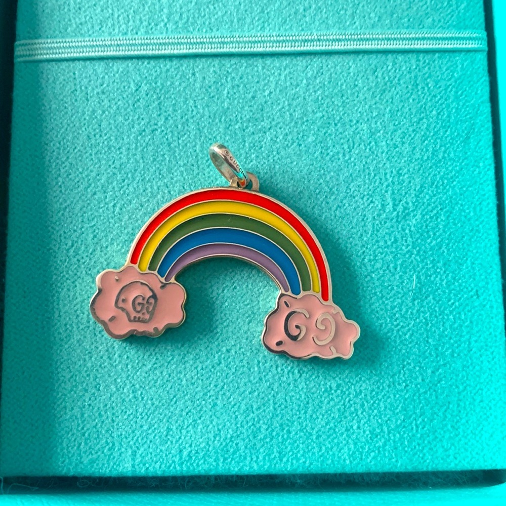 Gucci Ghost (skull) Rainbow Charm 🌈 ✨